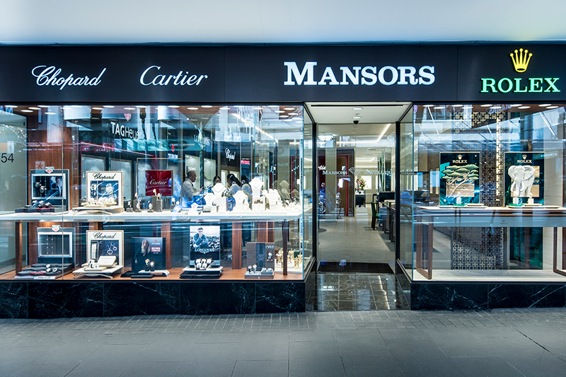 Mansors Jewellers Shop Fit Out