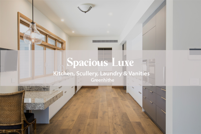 Kitchen, Scullery, Laundry and Vanities